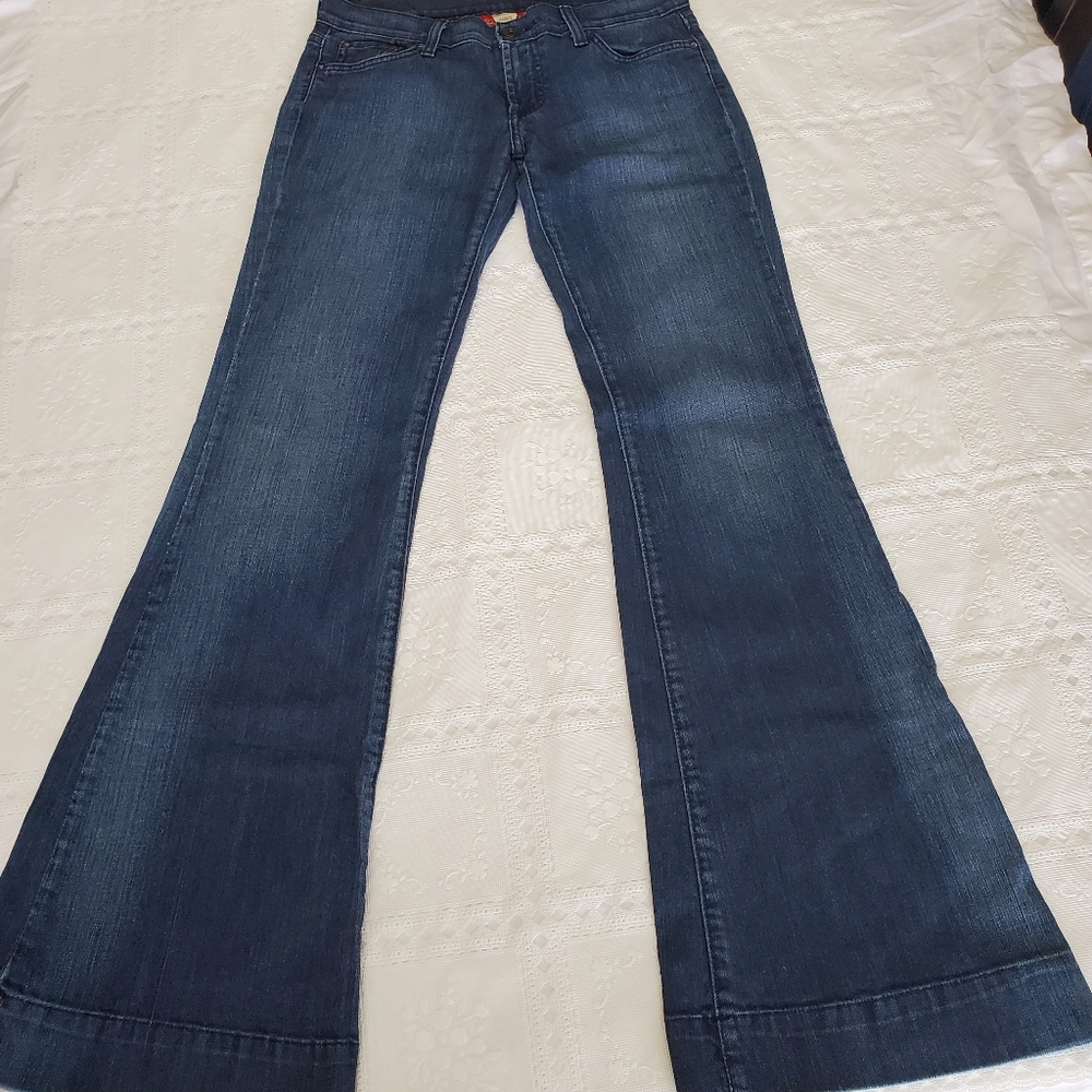 Lucky Brand Dark Blue Flare Jeans